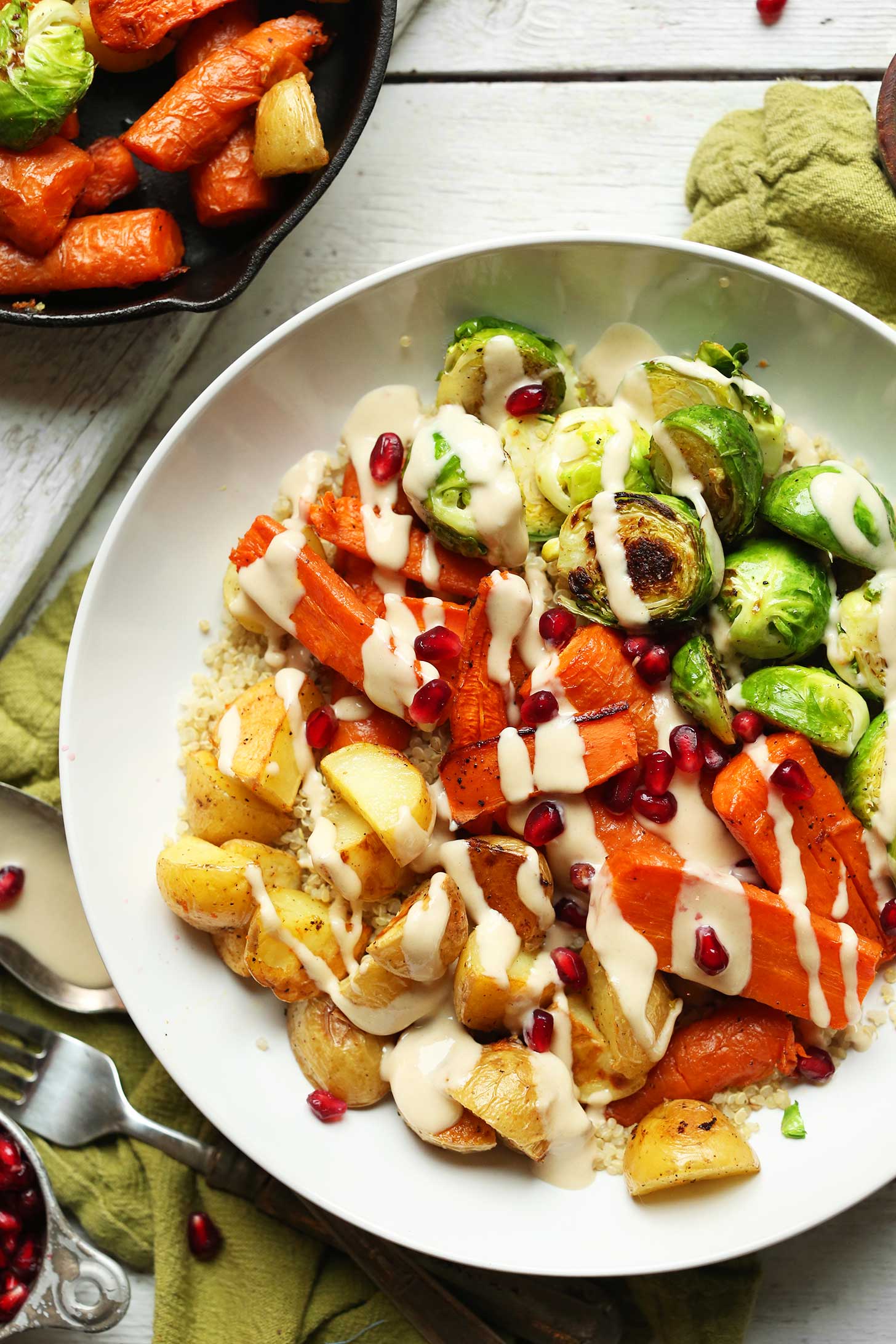 Quinoa Bowl with Roasted Vegetables