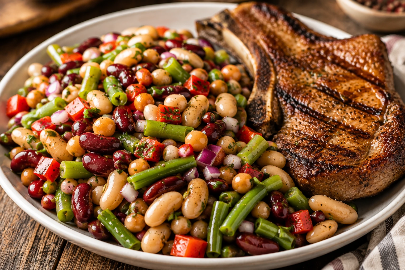 Three Bean Salad – Easy South African Braai Side Dish